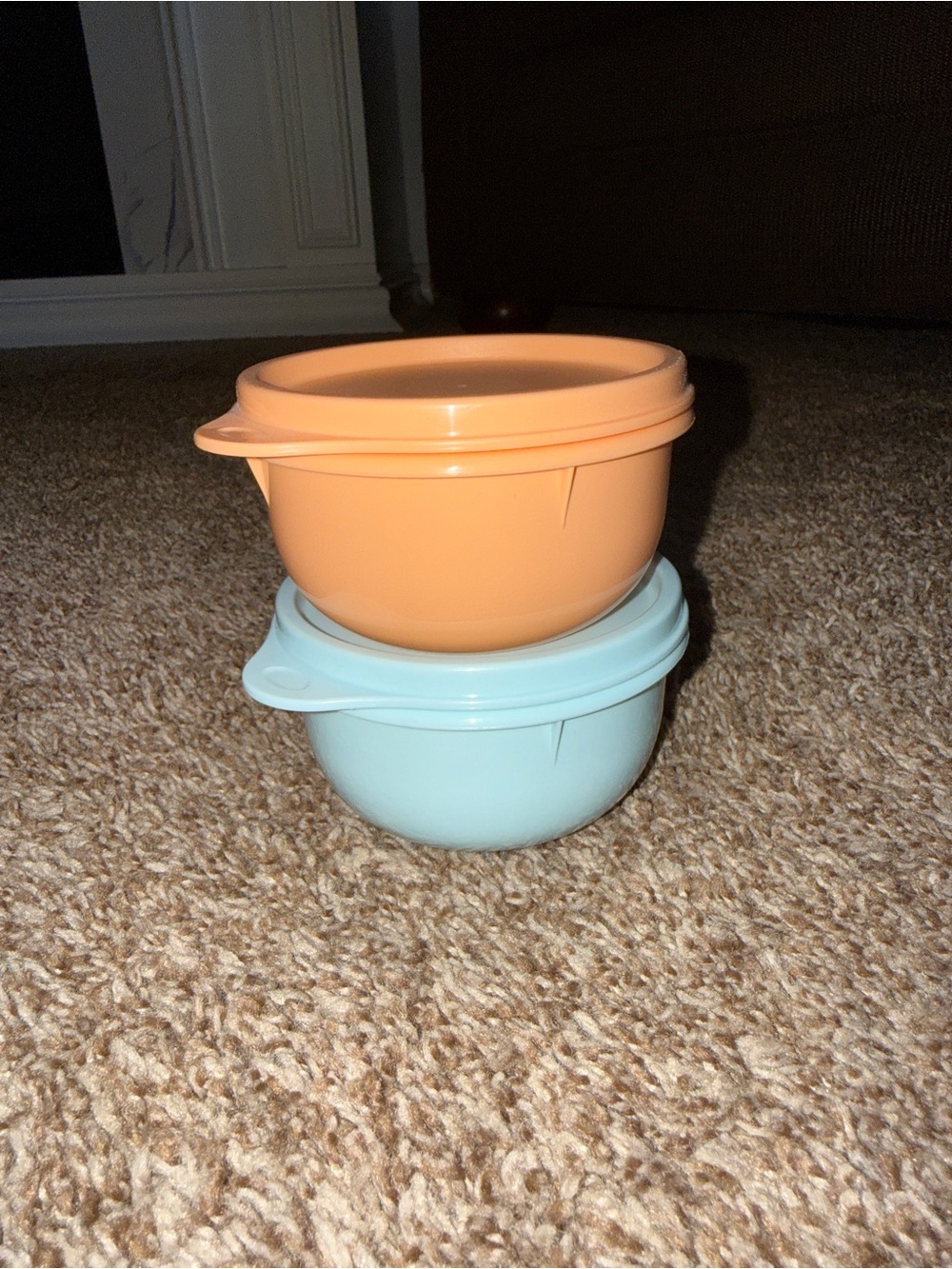 Set of 2 Tupperware Ideal Lit’l Bowls